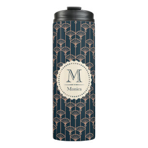 Art Deco-Muster Thermosbecher