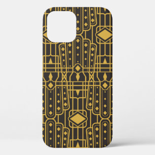Art Deco nahtlose luxuriöse geometrische Muster. G Case-Mate iPhone Hülle