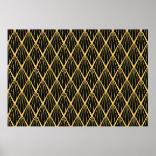 Art Deco nahtloses Muster. Vintage Dekoration