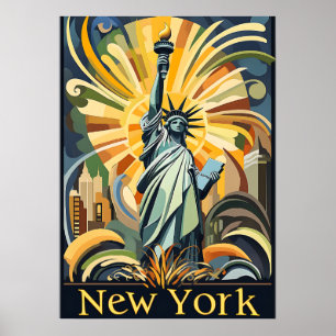 Art Deco New York Art Deco New York Poster