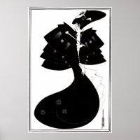 Art Deco/Nouveau ~ Das Schwarze Kap von Beardsley