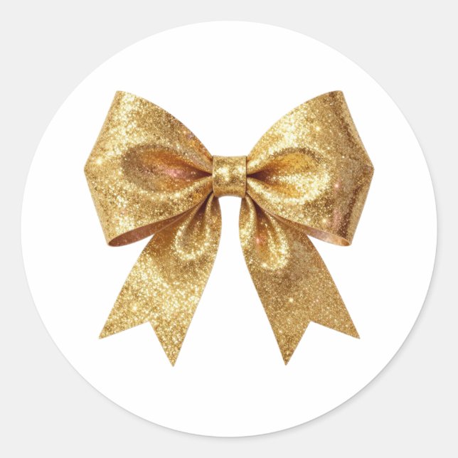 Art Deco Opulence Geometric Patterns Runder Aufkleber (Vorderseite)