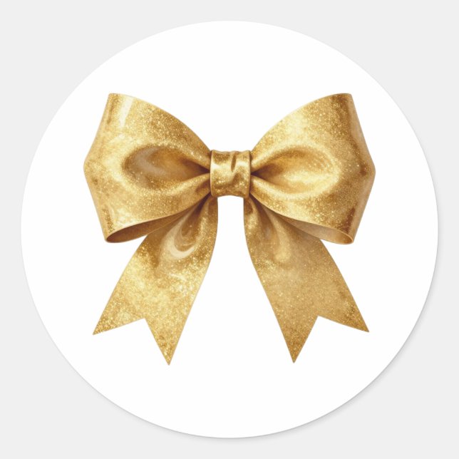 Art Deco Opulence Geometric Patterns Runder Aufkleber (Vorderseite)