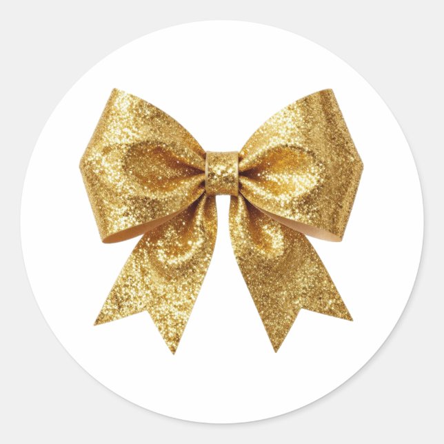 Art Deco Opulence Geometric Patterns Runder Aufkleber (Vorderseite)