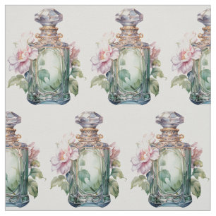 Art Deco Opulence Parfüm Flasche Grün Stoff