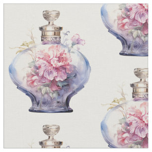 Art Deco Opulence Parfüm Flasche pink Stoff