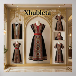 Art Deco Opulenz Geometrische Muster 0 HER_XHU_001 Poster