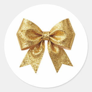 Art Deco Opulenz Geometrische Muster Runder Aufkleber