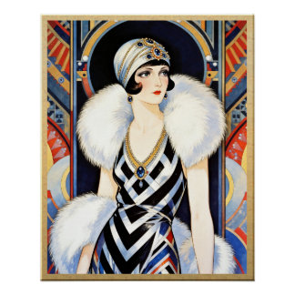Art Deco Opulenz Poster