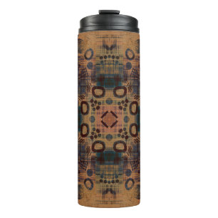 Art Deco-Ornamentmuster im Vintage-Stil, S. 7, mon Thermosbecher