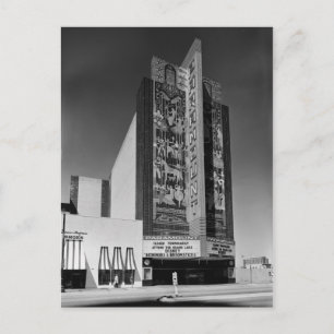 Art Deco Paramount Theatre, Oakland, CA Postkarte