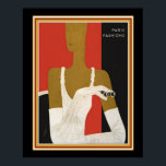 Art Deco Paris Mode Print Ca. 1931 Poster<br><div class="desc">Stilvoll und elegant Art Deco Paris Mode Print 16 x 20. Verfügbar in anderen Größen.</div>