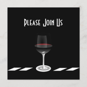 Art Deco Party Einladung Bitte schließen Sie sich