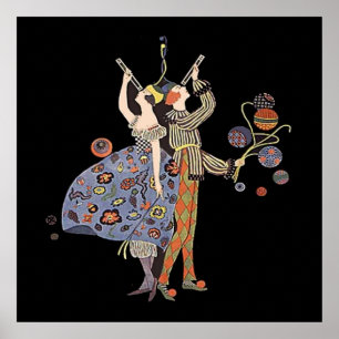 Art Deco Party Feiern Poster