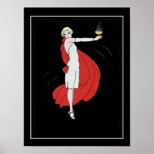 Art Deco Party Giro del Malcantone Poster