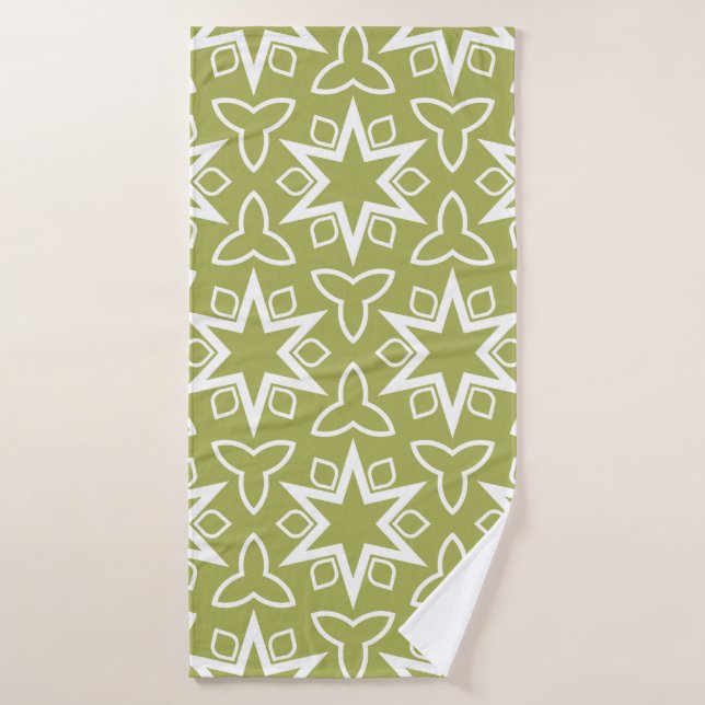 Art-deco pattern. Seamless. Arabesque. Vintage ill Badehandtuch (Badehandtuch)