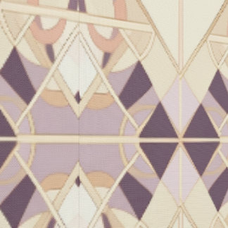 Art Deco Peach plum lilac Farbe Custom Tapete