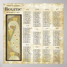 ART DECO Pfauenhochzeitkarte