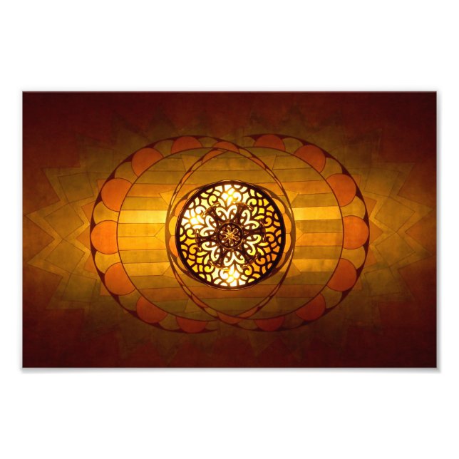 Art Deco Philcade Lighting Fotodruck (Vorne)