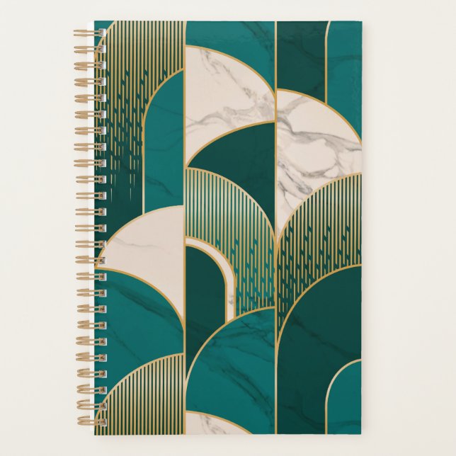 Art Deco Planner Planer (Vorderseite)