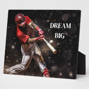 Art Deco Plaque-Baseball Fotoplatte