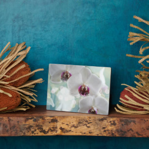 Art Deco Plaque-Orchid Blume Plaque Fotoplatte