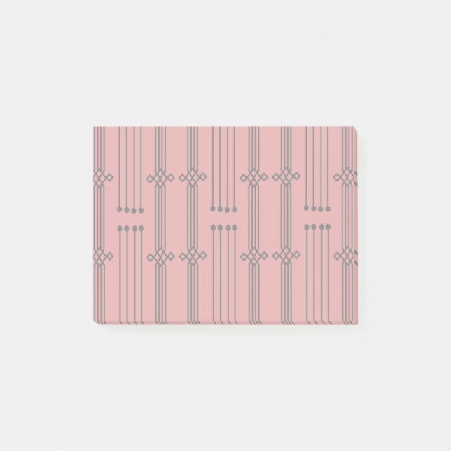Art Deco Post-it Klebezettel (Vorderseite)