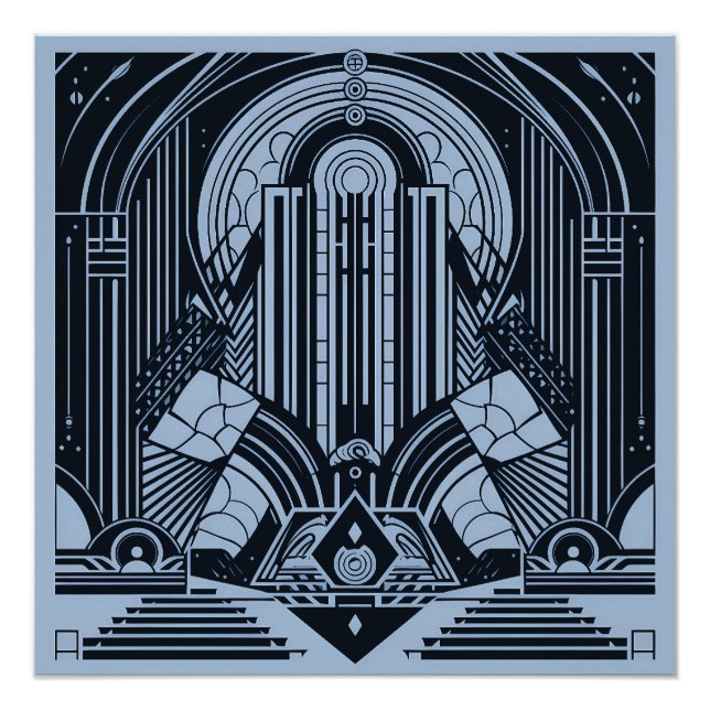 Art Déco Poster (Vorderseite)