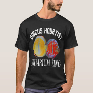 Art Deco Poster Aquarium Fische Surreal Vintage Ku T-Shirt