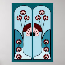 Art‑Déco‑Poster