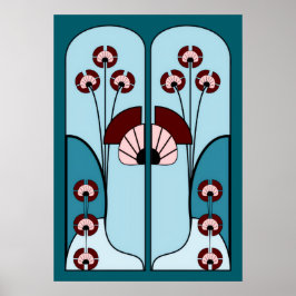 Art‑Déco‑Poster Poster