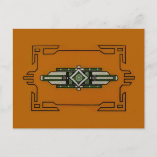Art Deco ~ Postkarte