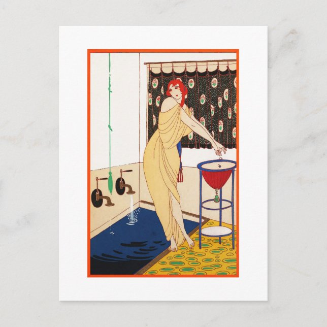 Art-Deco-Postkarte 13 Postkarte (Vorderseite)