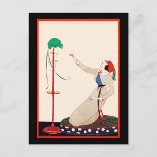 Art-Deco-Postkarte 16 Postkarte