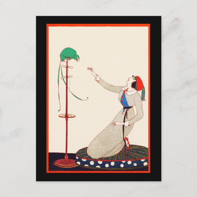 Art-Deco-Postkarte 16 Postkarte (Vorderseite)