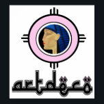 Art Deco Print Poster<br><div class="desc">Art Deco Print 19.60" x 21.54". Druck auf Plakatpapier (Semi-Gloss) Galerie Qualität Giclee Druck. Helle Halbglanzoberfläche. Pigmentfarben sorgen für hochauflösendes,  farbiges,  7, 9-Punkte-dickes,  säurefreies Plakatpapier.</div>