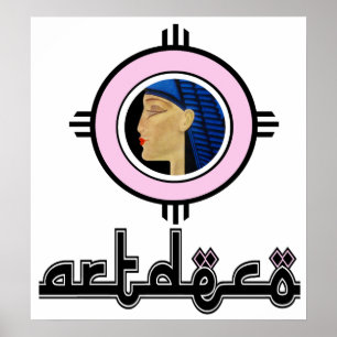 Art Deco Print Poster