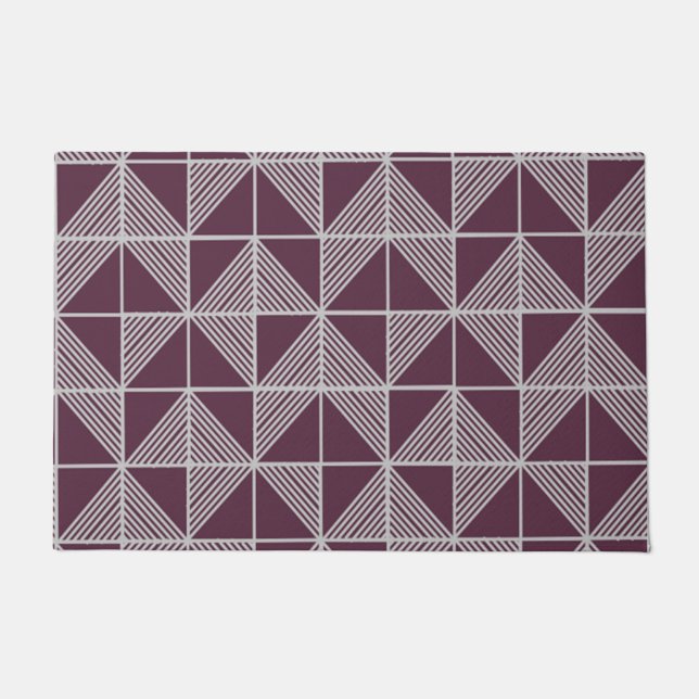 Art Deco Puzzle Fußmatte (Vorderseite)