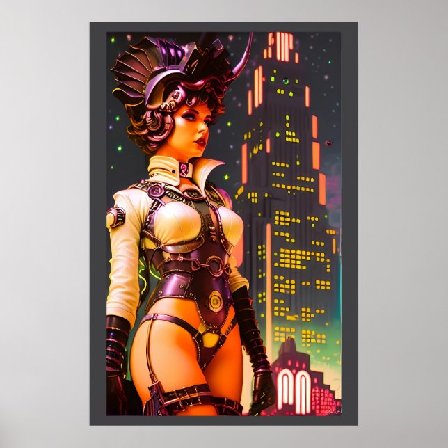 Art Déco Queen of 2025 Poster (Vorne)