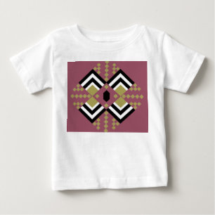 Art Deco Quilt Inspiriert Baby T-shirt
