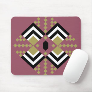 Art Deco Quilt Inspiriert Mousepad
