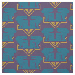 Art Deco Rabbits Stoff