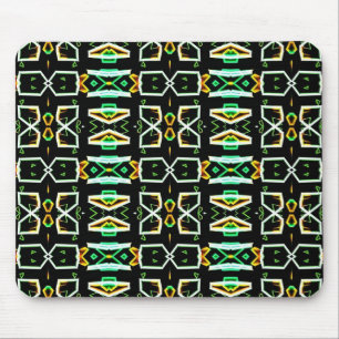 Art Deco Radio Crystals Mousepad