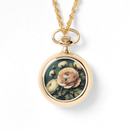 Art Deco Ranunculus eWatch Armbanduhr