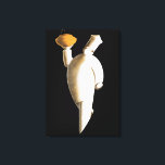 Art Deco Restaurant Koch, Vintages Business Leinwanddruck<br><div class="desc">Vintage Illustration von Speisen und Getränken mit einem Deko beruflicher Caterer oder persönlicher Koch,  der die Uniform eines Koch trägt (oder die Weiße des Koch) und einer toque blanche (traditioneller Hut). Er trägt Essen wie ein Kellner für ein gepflegtes Party.</div>