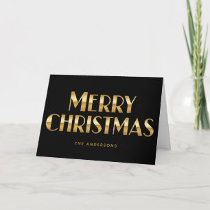 Art Deco Retro Schrift Frohe Weihnachten