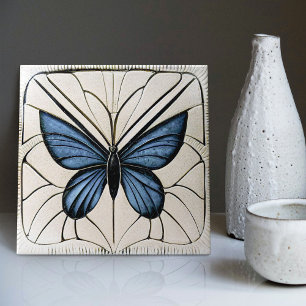 Art Deco Schmetterling Wanddekoration Art Nouveau Fliese