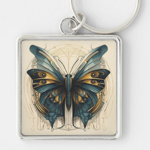 Art Deco Schmetterlingsanhänger Schlüsselanhänger
