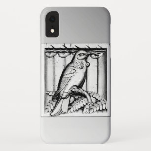 Art Deco Schnitzereifalke - silber Case-Mate iPhone Hülle