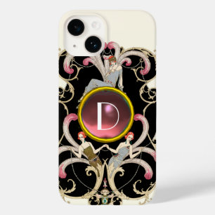 ART DECO SCHÖNHEIT MODE ROSAFARBENER EDMELSTEIN MO Case-Mate iPhone HÜLLE